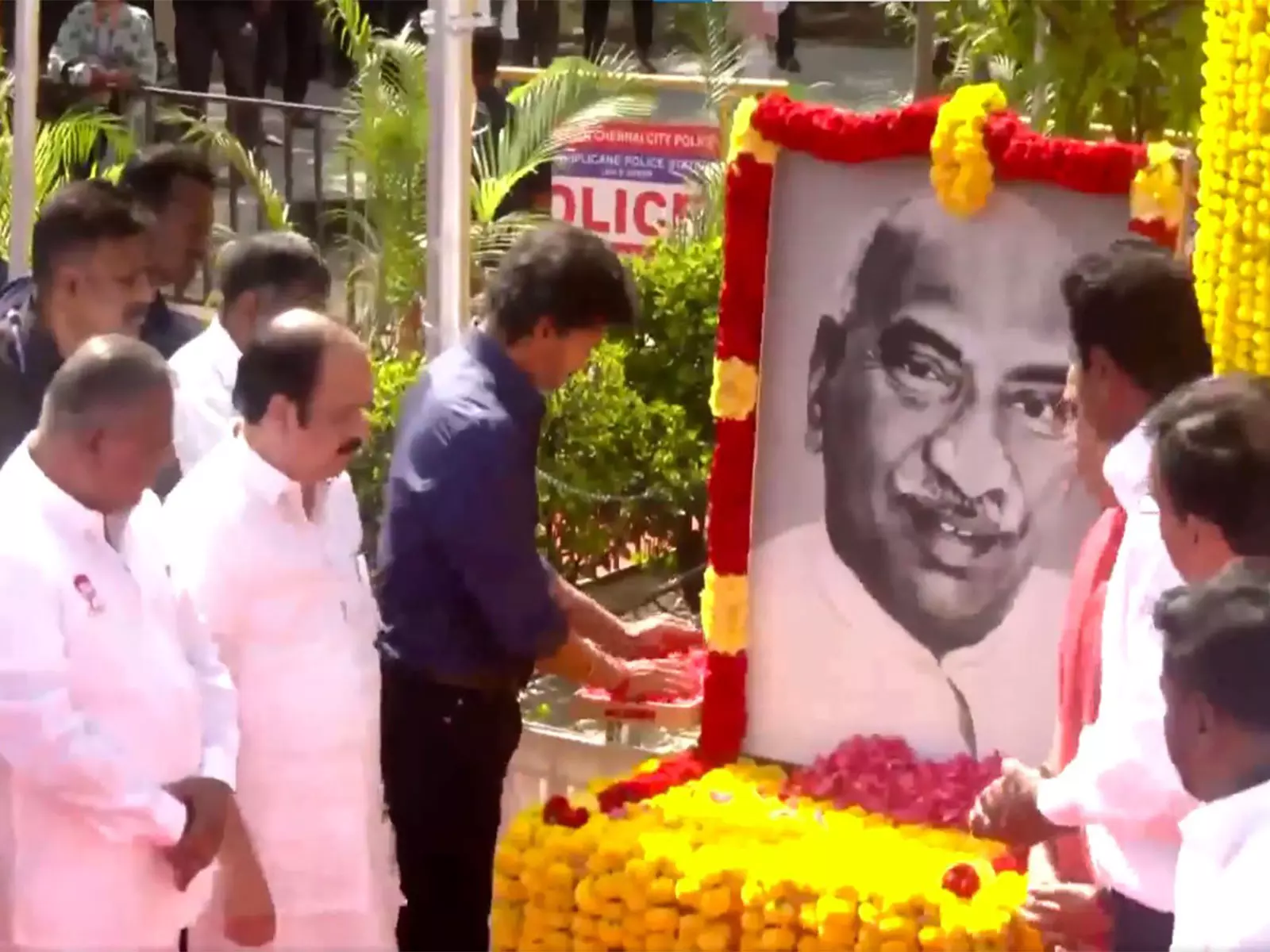 CM Vijay Pays Tribute to K Kamaraj on Birth Anniversary CM Vijay Pays Tribute to K Kamaraj on Birth Anniversary
