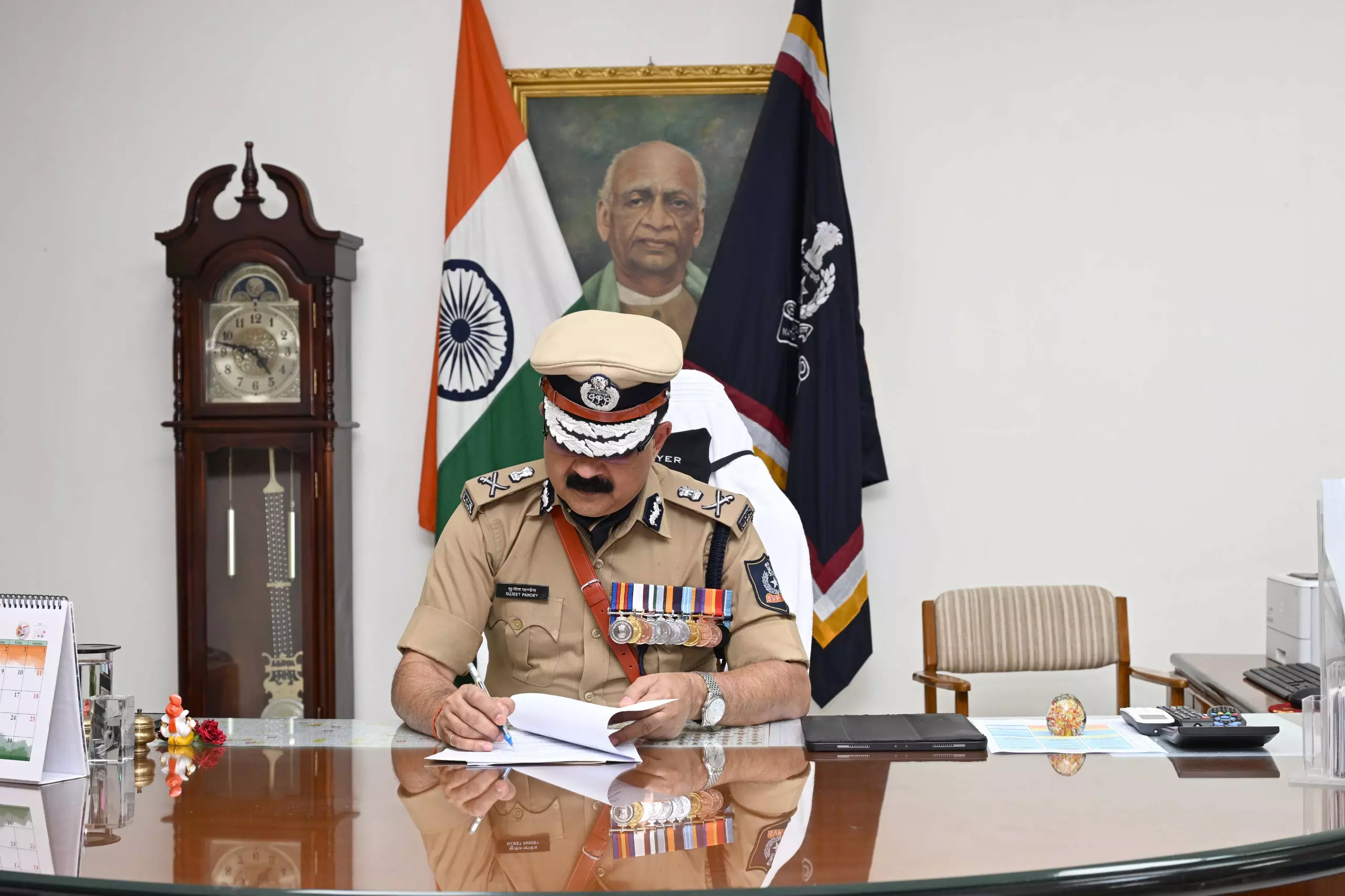 Sujeet Pandey Takes Charge as SVPNPA Director in Hyderabad Sujeet Pandey Takes Charge as SVPNPA Director in Hyderabad