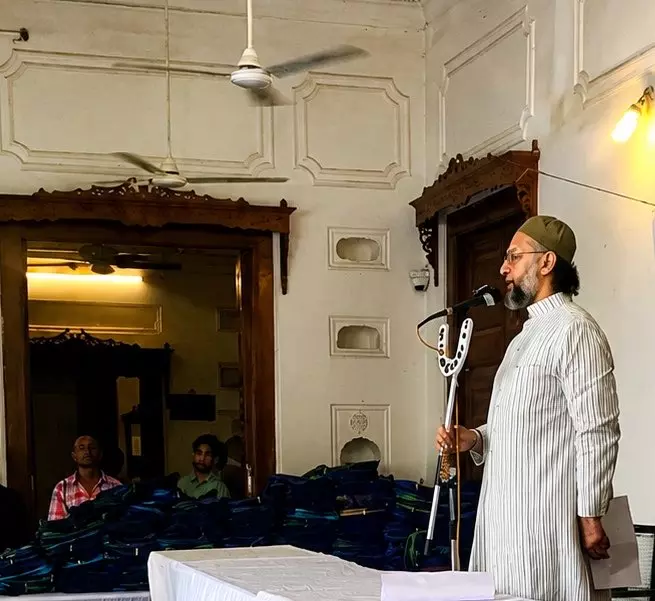 Owaisi Announces Special Rain Prayers on July 26 Amid Dry Spell Owaisi Announces Special Rain Prayers on July 26 Amid Dry Spell