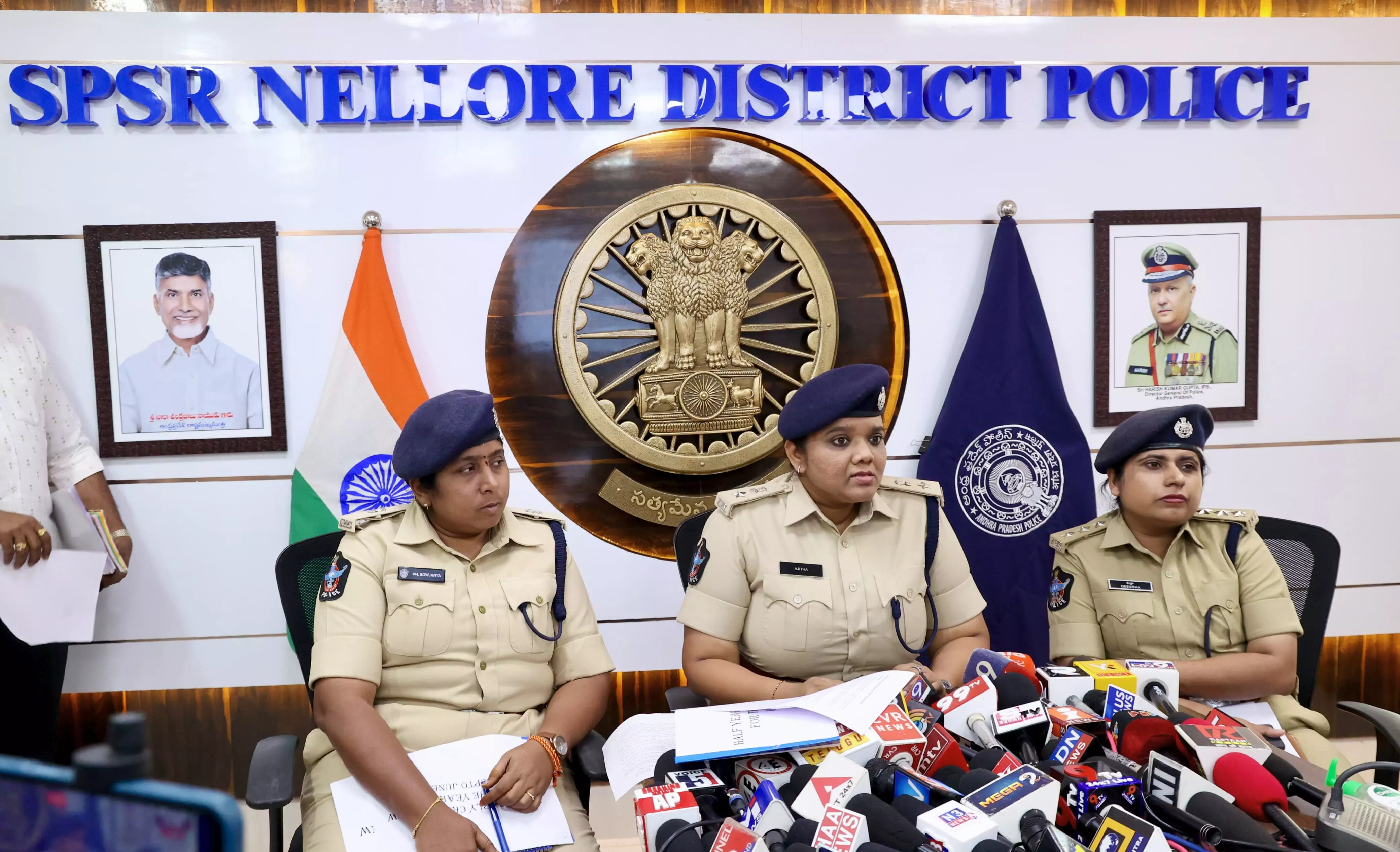 Nellore Police Earn a Grade, Report Drop in Crime Nellore Police Earn a Grade, Report Drop in Crime