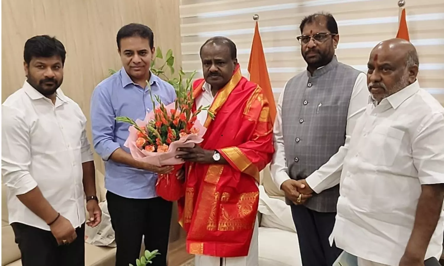 BRS Delegation in Delhi For CCI Revival BRS Delegation in Delhi For CCI Revival