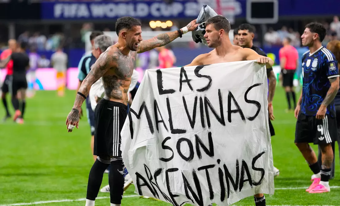 Argentina Could Face FIFA Action Over Falklands Banner Argentina Could Face FIFA Action Over Falklands Banner
