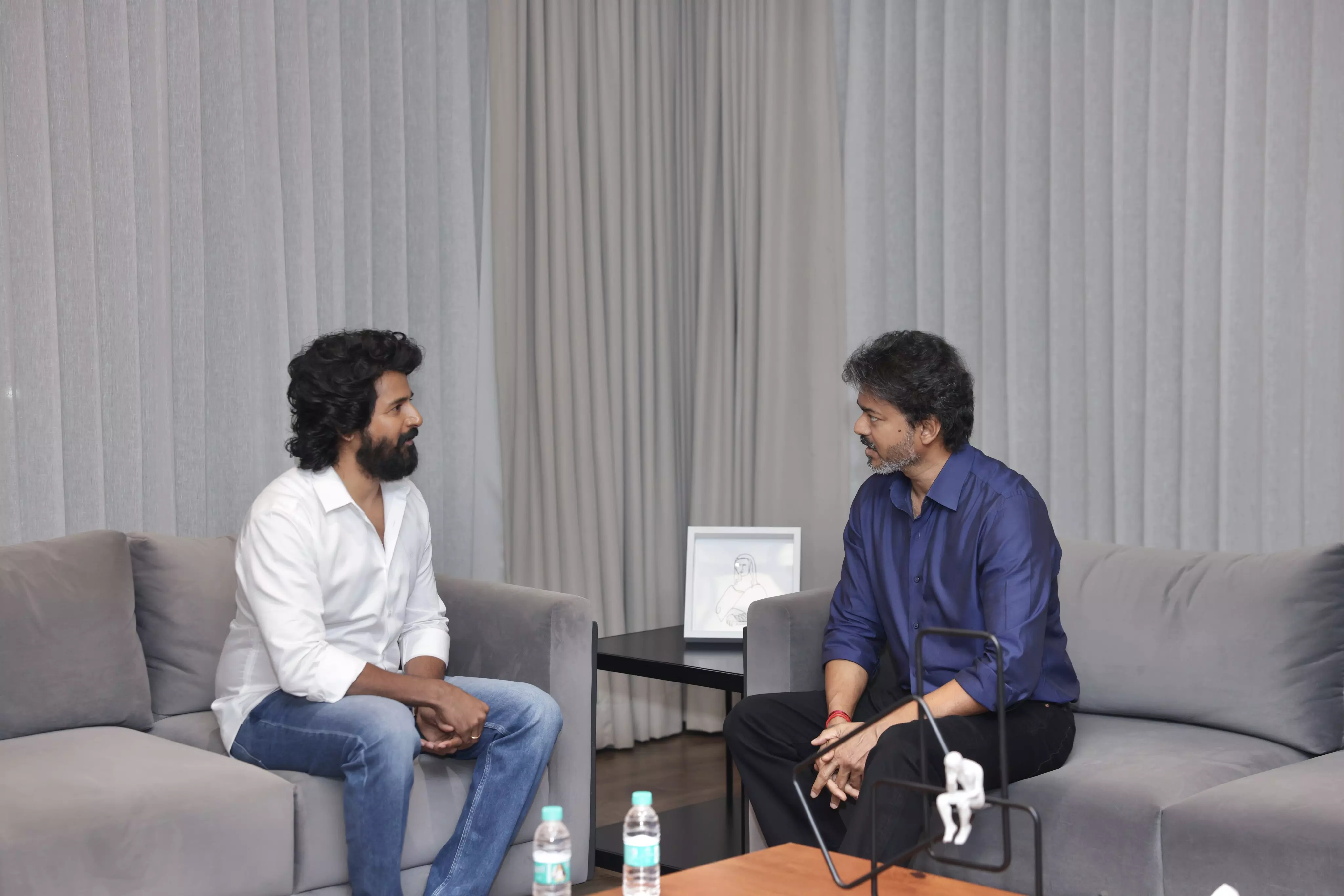 Brotherhood Continues: Sivakarthikeyan Calls on CM Vijay Brotherhood Continues: Sivakarthikeyan Calls on CM Vijay