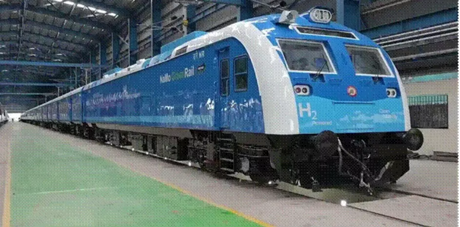 Indias 1st Hydrogen Train to Carry 2,600 Passengers Indias 1st Hydrogen Train to Carry 2,600 Passengers