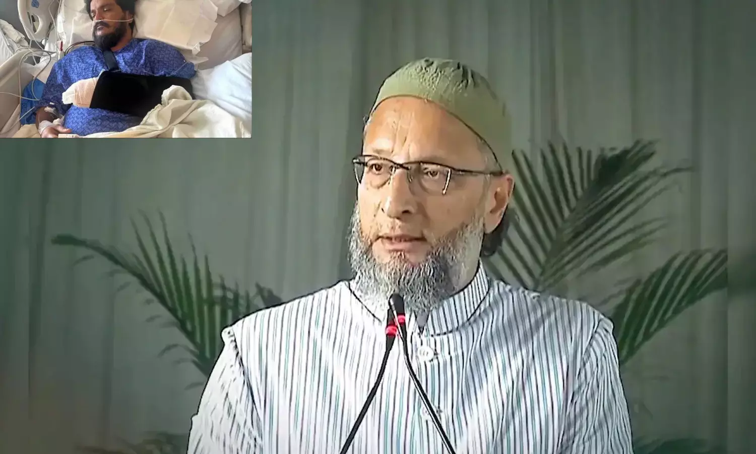 Owaisi Condemns Stabbing Of Hyderabad Man In US Over His Religion Owaisi Condemns Stabbing Of Hyderabad Man In US Over His Religion