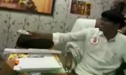 TVK Sacks Panchayat Leader Veerasamy Over Viral Bribe Video TVK Sacks Panchayat Leader Veerasamy Over Viral Bribe Video