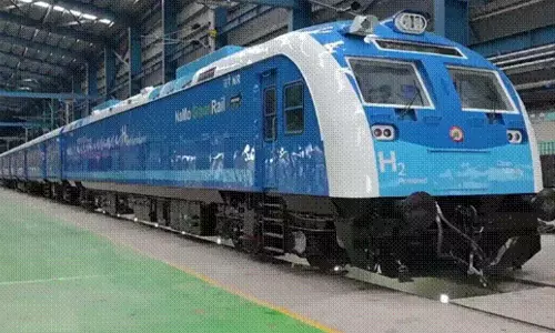 Indias 1st Hydrogen Train to Carry 2,600 Passengers