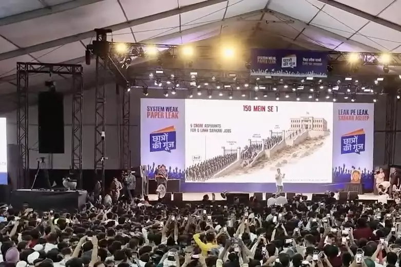 2.5 Lakh Register for Rahul’s Chhatron Ki Goonj Event 2.5 Lakh Register for Rahul’s Chhatron Ki Goonj Event