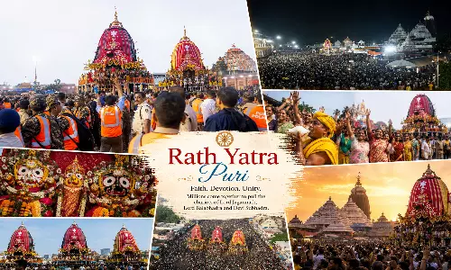 Rath Yatra Day 2: Chariot Pulling Resumes In Puri As Devotees Await Sacred Adapa Mandap Bije Rath Yatra Day 2: Chariot Pulling Resumes In Puri As Devotees Await Sacred Adapa Mandap Bije