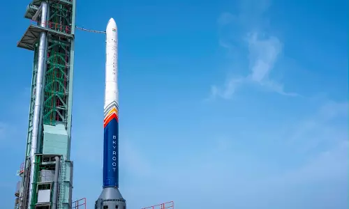 Sriharikota Set for Historic Vikram-1 Launch Sriharikota Set for Historic Vikram-1 Launch