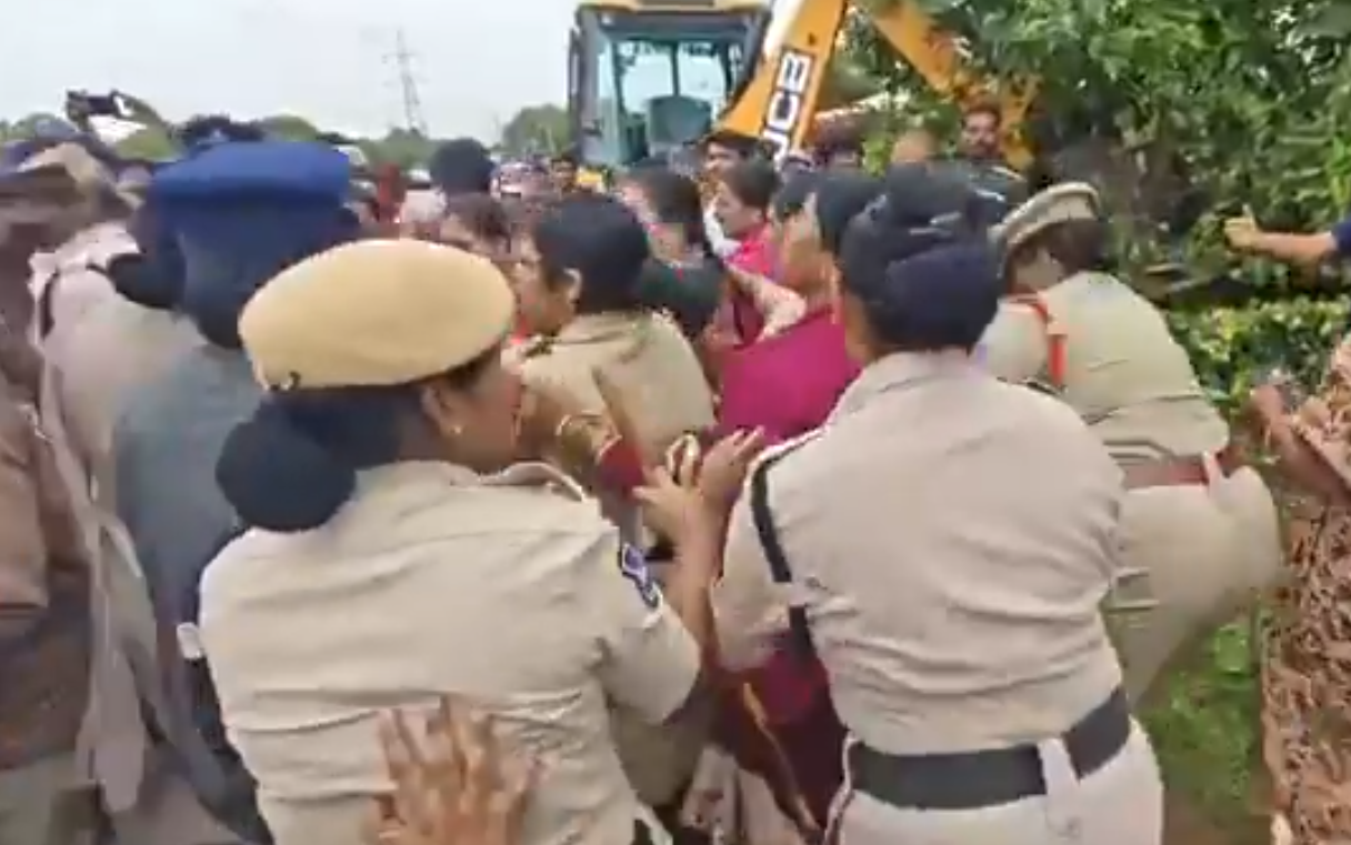 Farmers Protest Bullet Train Land Grab