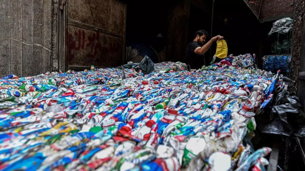 Egypts Garbage City Recyclers Reap Gains From Iran War Plastic Squeeze Egypts Garbage City Recyclers Reap Gains From Iran War Plastic Squeeze