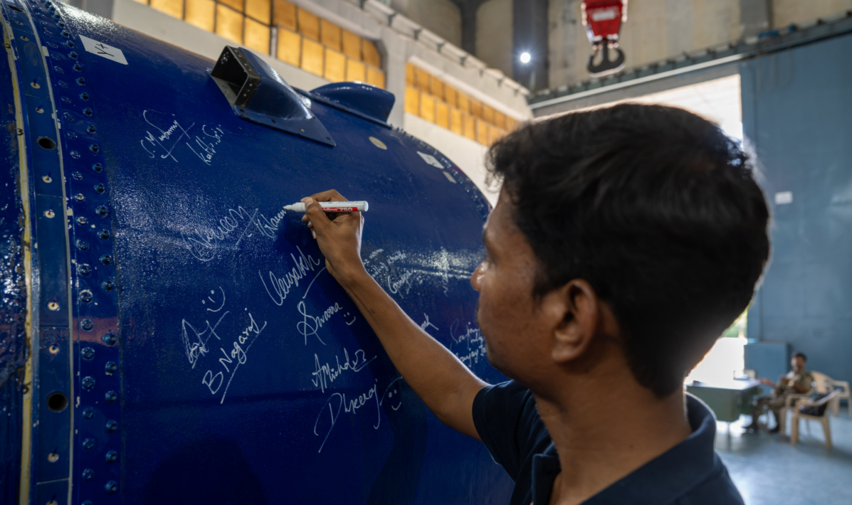 Mission Aagaman: Vikram-1 Carries Team Signatures