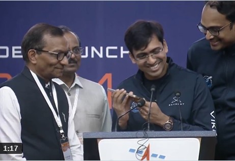 Modi Congratulates Skyroot After Vikram-1 Achieves Orbit