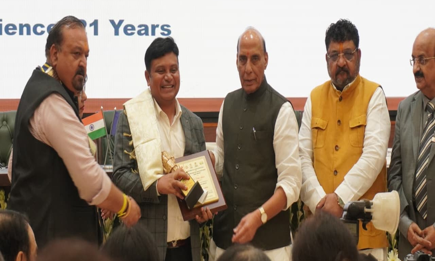 Nizamabad Doctor Honoured With IMA National Award By Rajnath Singh