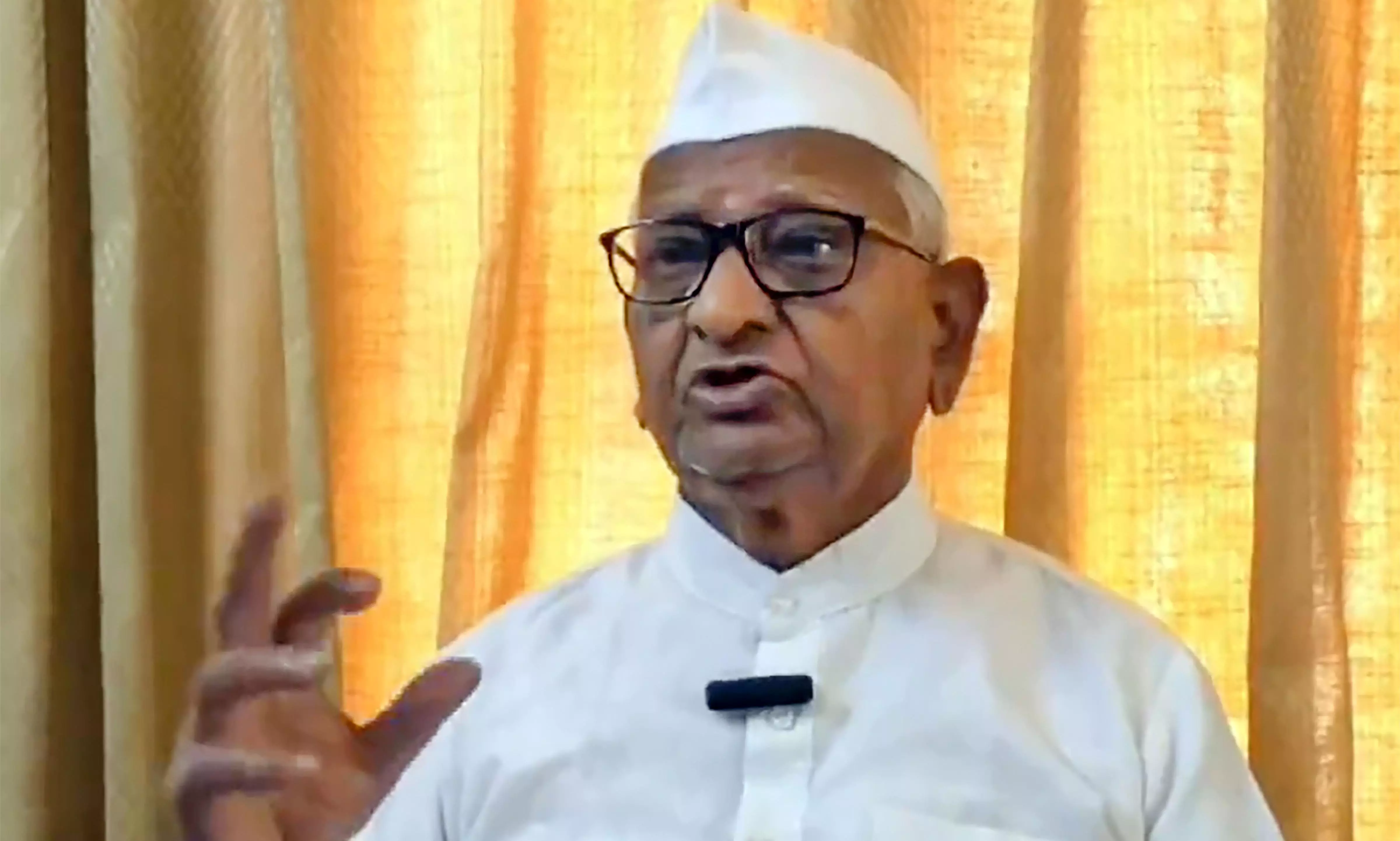 Don’t Test Wangchuk’s Limits, Hold Talks: Anna Hazare to Centre Don’t Test Wangchuk’s Limits, Hold Talks: Anna Hazare to Centre