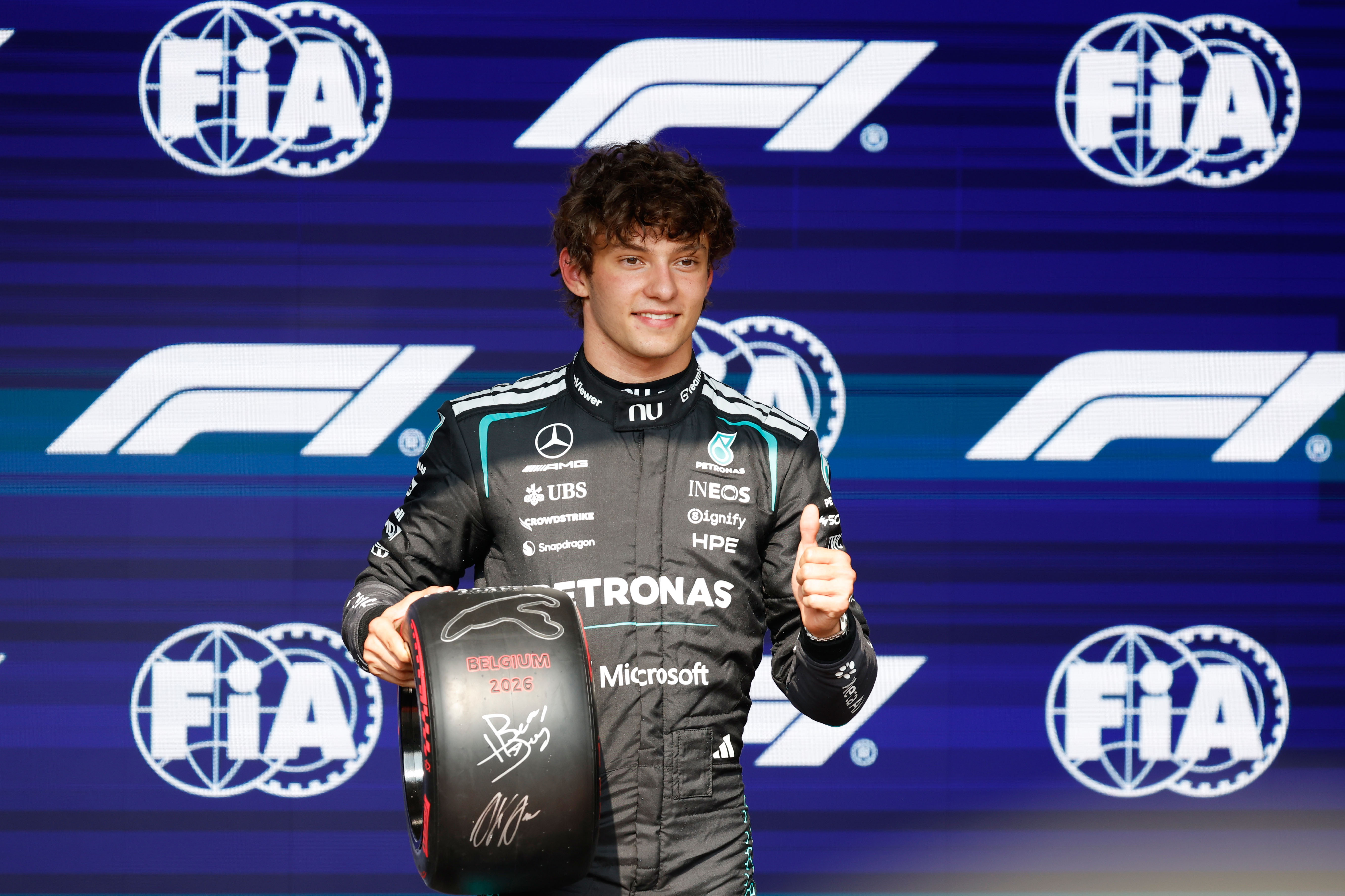 Kimi Antonelli Wins Belgian Grand Prix