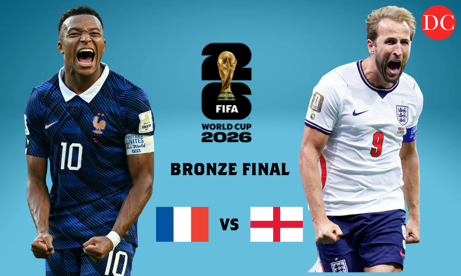 FIFA World Cup 2026 LIVE: France vs England Bronze Final at Miami