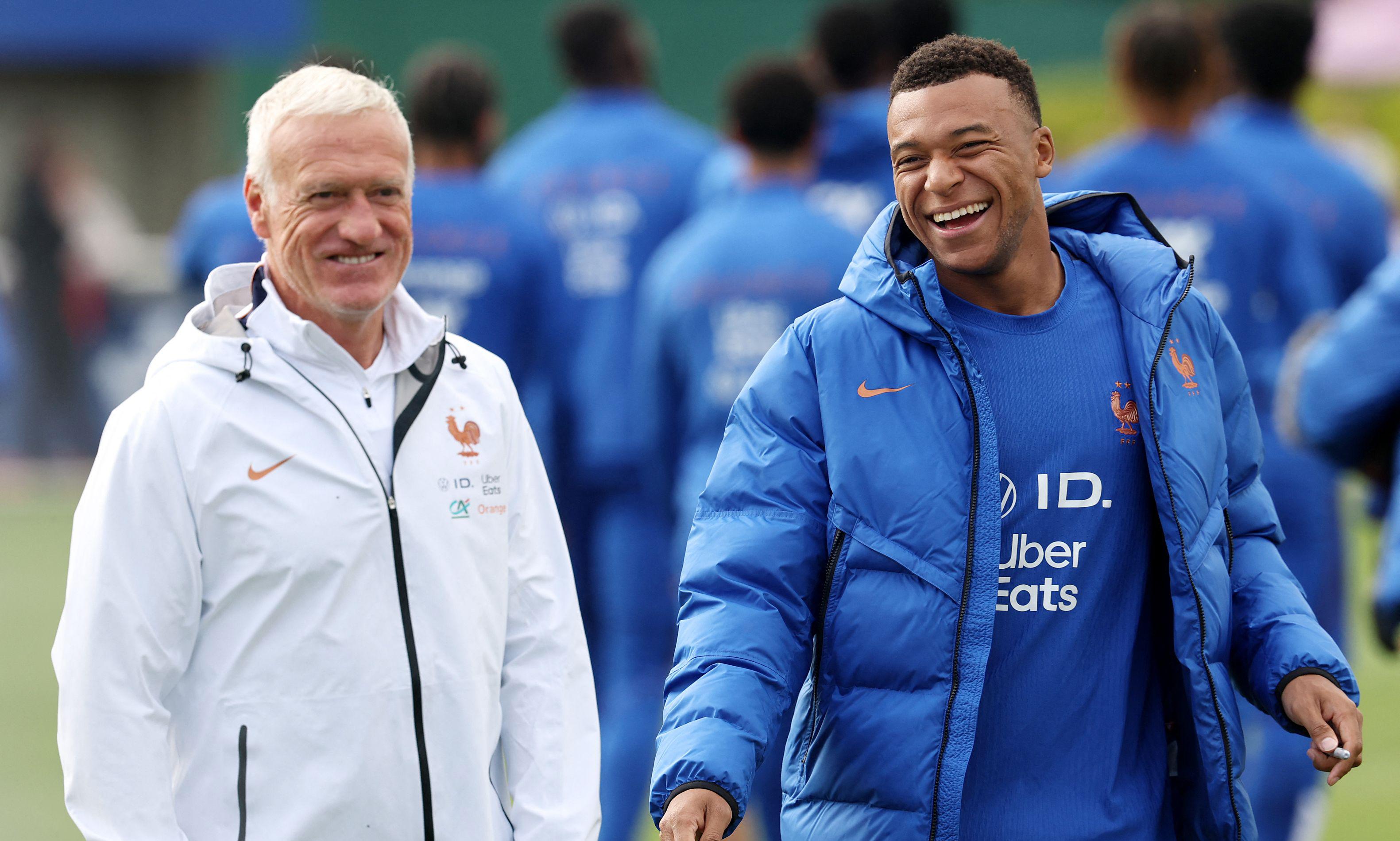 Mbappe Pays Tribute To 'Legend' Deschamps Ahead Of Coach's Final Dance at World Cup