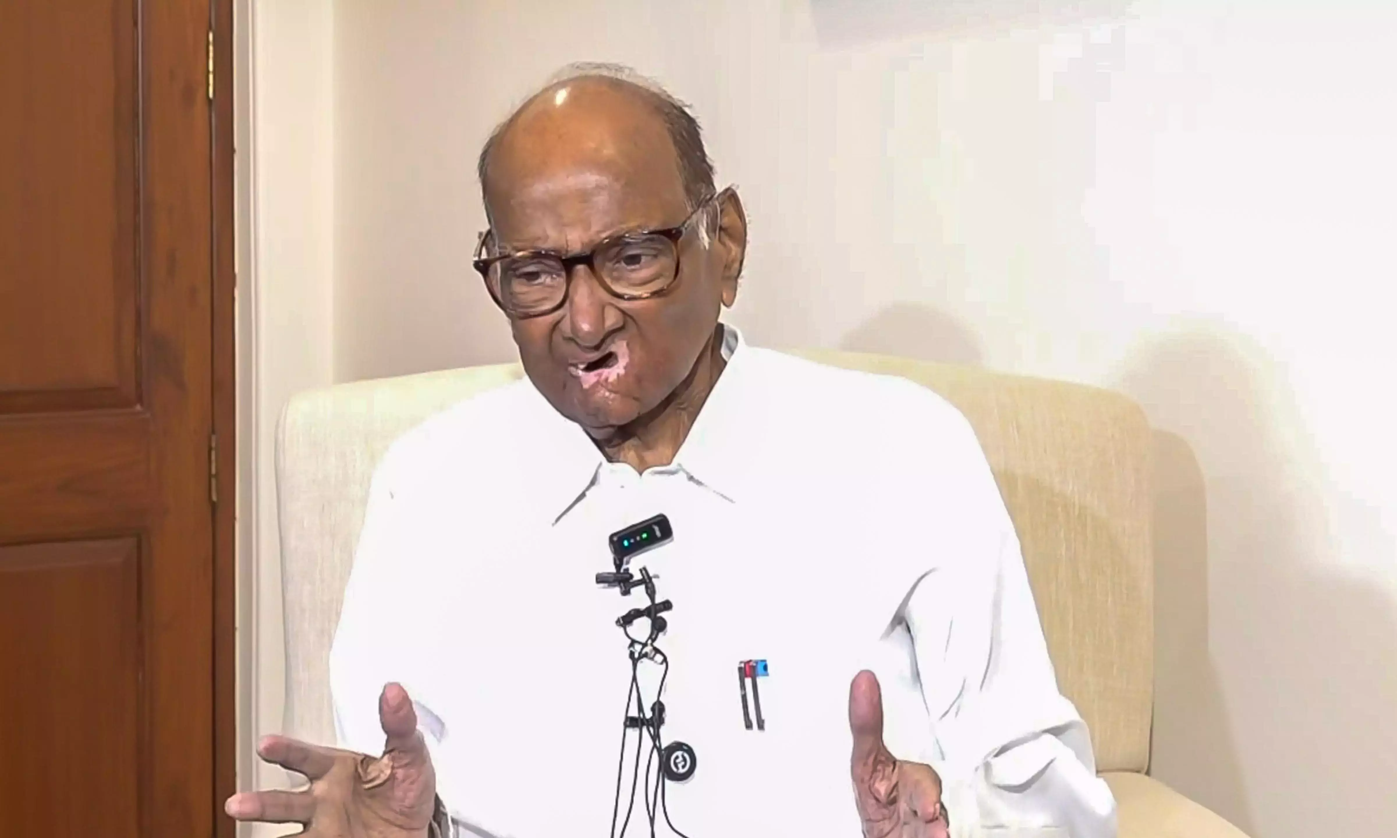 Pawar Says Wangchuk’s Hospitalisation Won’t End Agitation Pawar Says Wangchuk’s Hospitalisation Won’t End Agitation