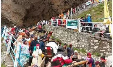 Wet Spell: Amarnath Yatra Suspended From July 19 Wet Spell: Amarnath Yatra Suspended From July 19