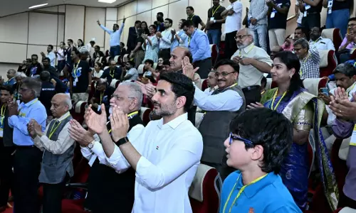 Governor, Naidu, Lokesh Laud Skyroots Orbital Mission Governor, Naidu, Lokesh Laud Skyroots Orbital Mission
