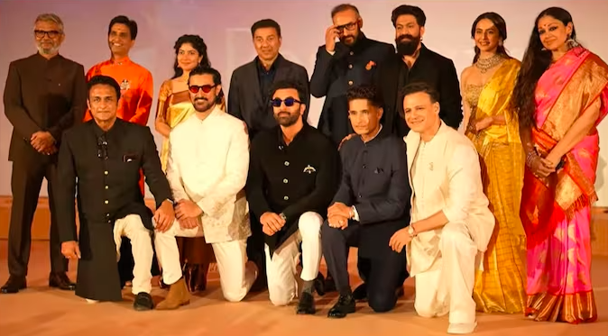 Yash Makes Surprise Entry at ‘Ramayana’ Trailer Launch in Delhi