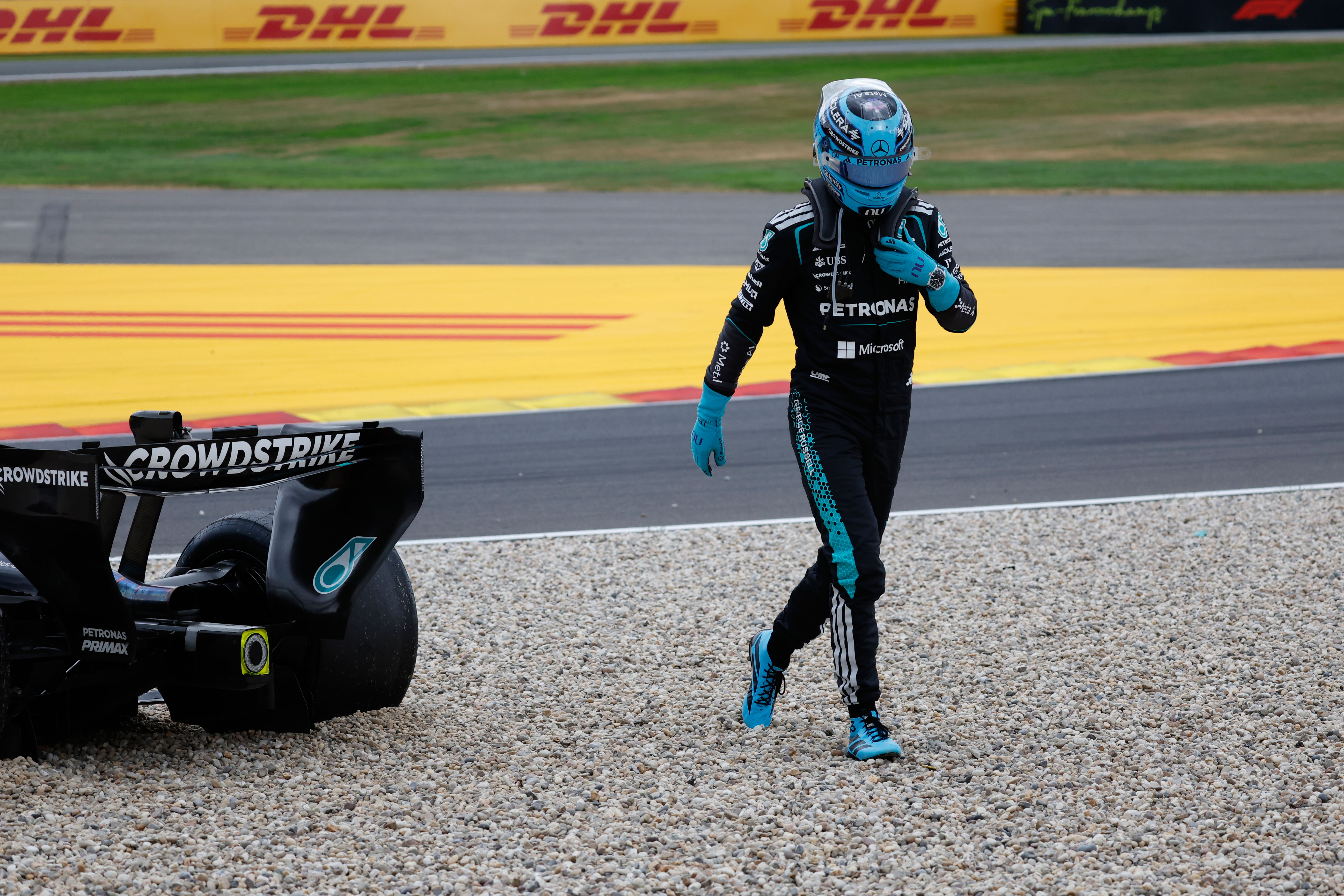 F1: Russell 'Numb To The Disappointment' After Belgian Grand Prix blow