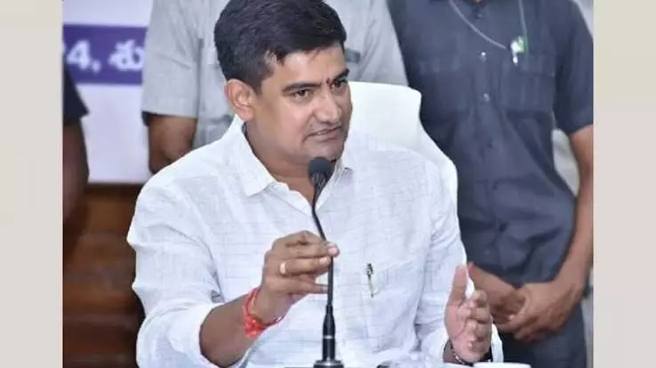 Grand Preparations Under Way For Bhogapuram Airport Inauguration Grand Preparations Under Way For Bhogapuram Airport Inauguration