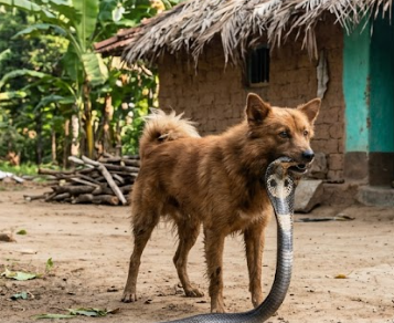 Pet Dog Kills Cobra, Saves Family In Kakinada