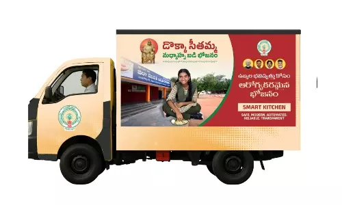 Smart Kitchens to Serve One Lakh Students in Kadapa Smart Kitchens to Serve One Lakh Students in Kadapa