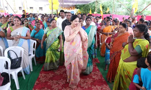 Andhra Pradesh: MLA Launches ₹58-Lakh Development Works At Narasapuram Andhra Pradesh: MLA Launches ₹58-Lakh Development Works At Narasapuram
