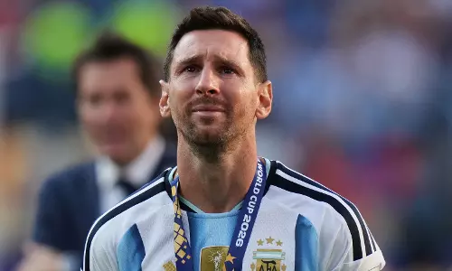Messi in Tears After Argentina’s FIFA World Cup Final Loss To Spain Messi in Tears After Argentina’s FIFA World Cup Final Loss To Spain