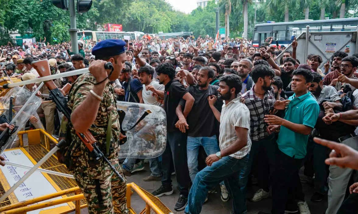 LIVE: Police Clear CJP Protest Site, Nadda Meets Leaders
