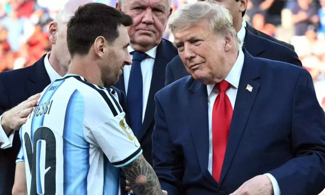 FIFA World Cup 2026: Hard to Bet Against Messi, Says US President Trump FIFA World Cup 2026: Hard to Bet Against Messi, Says US President Trump