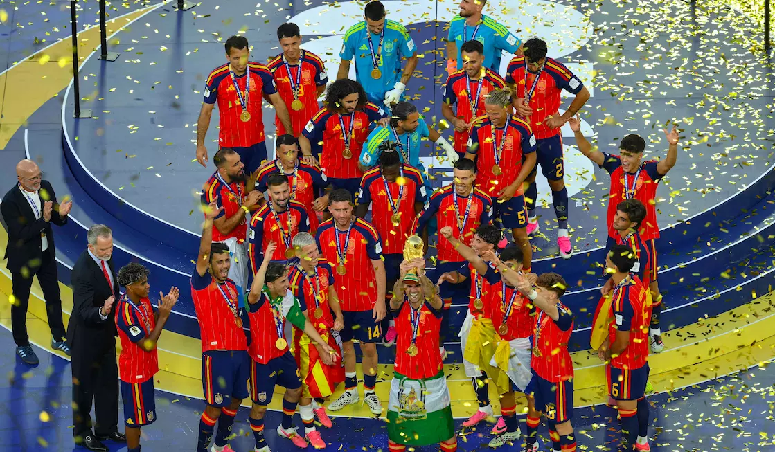 FIFA World Cup 2026: Tennis Stars Alcaraz, Nadal Celebrate Spains Second World Cup Title FIFA World Cup 2026: Tennis Stars Alcaraz, Nadal Celebrate Spains Second World Cup Title