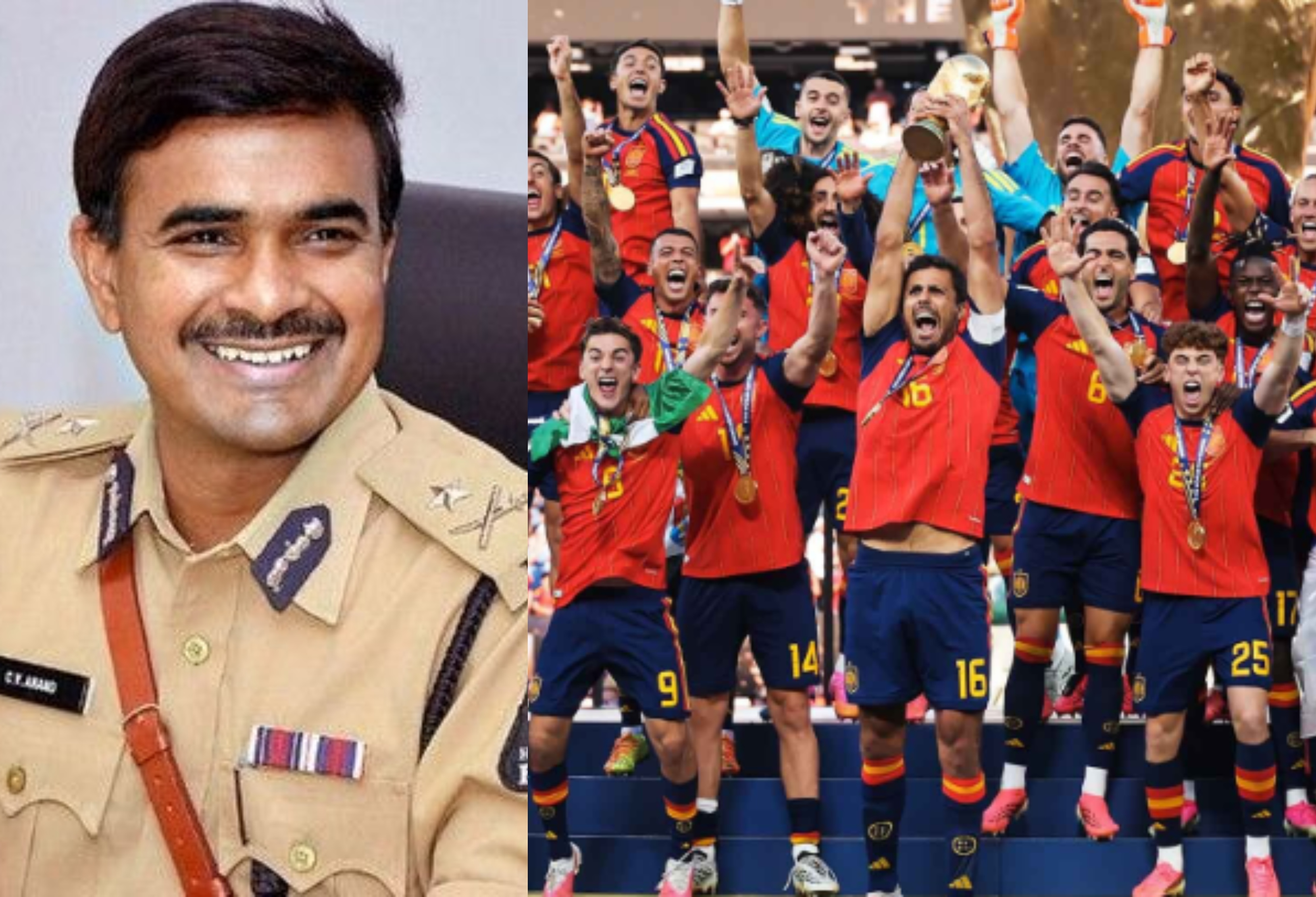 Telangana DGP CV Anand Calls Spain Worthy World Cup Champions
