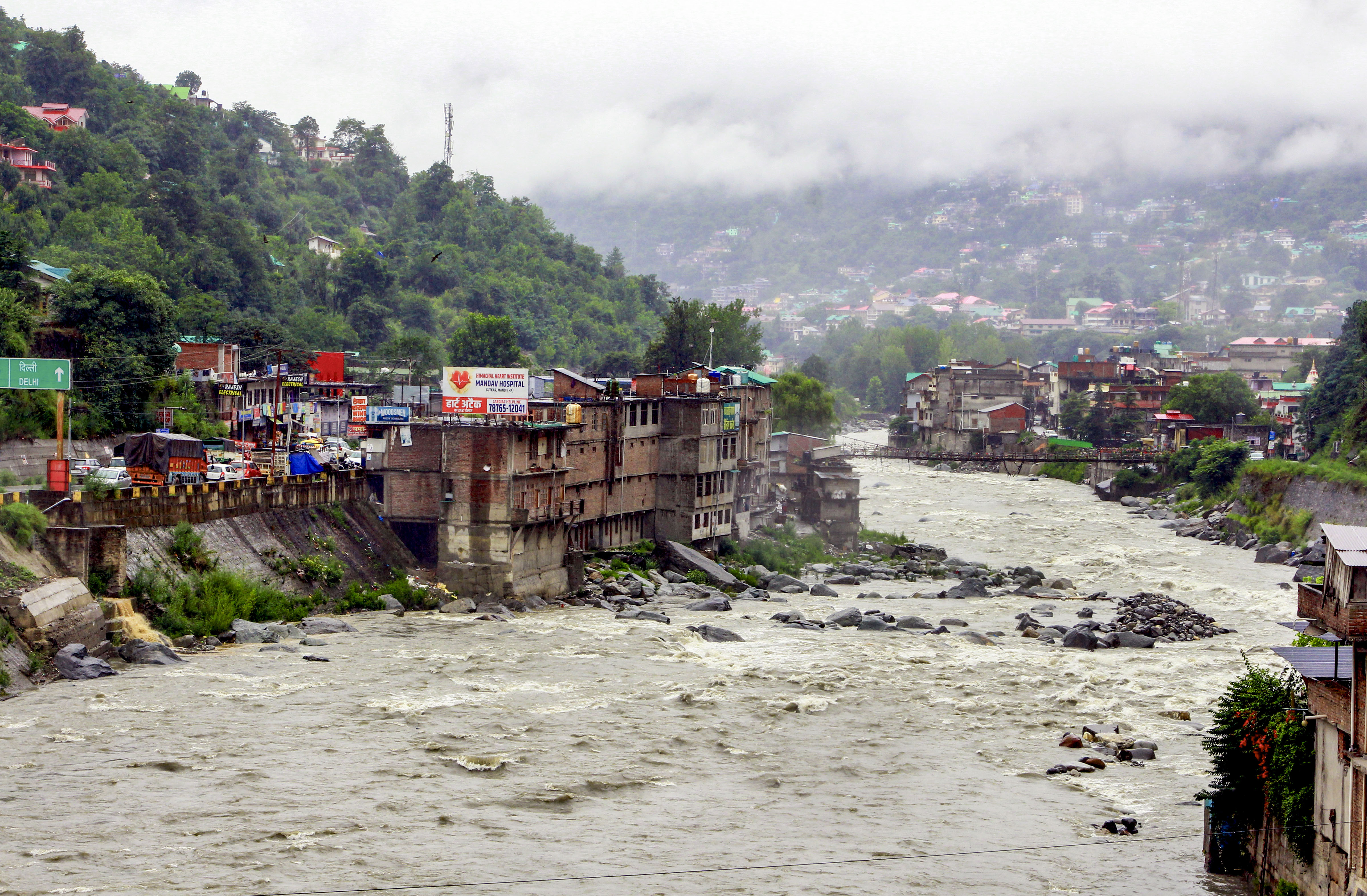 Himachal on High Alert After Red Rain Warning; Kangra Schools Shut