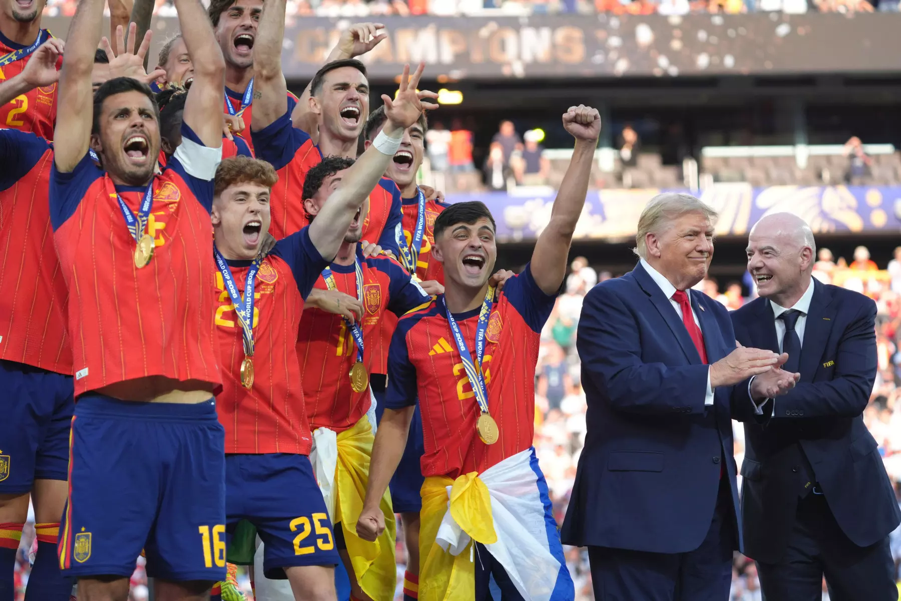Kerala Leaders Congratulate Spain After FIFA World Cup Triumph Kerala Leaders Congratulate Spain After FIFA World Cup Triumph