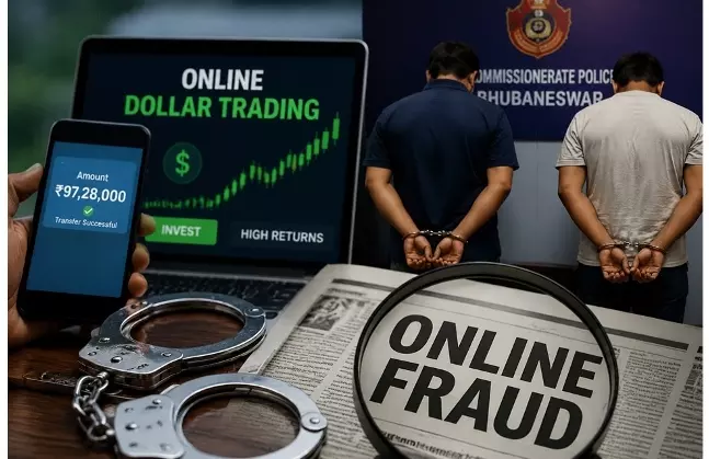 Two Held for Rs 97.28 Lakh Online Dollar Trading Scam Two Held for Rs 97.28 Lakh Online Dollar Trading Scam