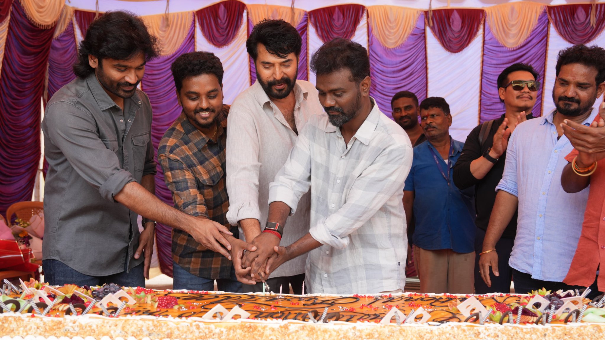Dhanush and Mammootty Celebrate National Awards