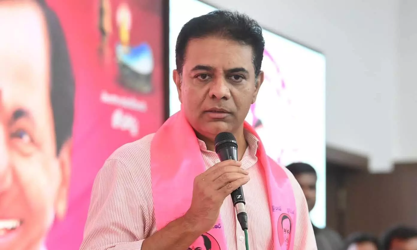 KTR Keeps Up Demand for Pumping Water From Medigadda KTR Keeps Up Demand for Pumping Water From Medigadda