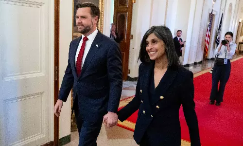 JD and Usha Vance Welcome Baby Boy, First for a Sitting VP in Over 150 Years JD and Usha Vance Welcome Baby Boy, First for a Sitting VP in Over 150 Years