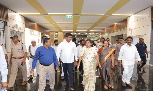 PM Modi To Inaugurate Bhogapuram Airport on August 1st: Minister Anita PM Modi To Inaugurate Bhogapuram Airport on August 1st: Minister Anita