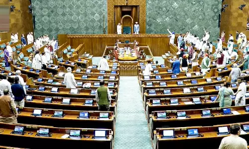 Protests, Disruption Mar Opening Day Of Monsoon Session in Both Houses Protests, Disruption Mar Opening Day Of Monsoon Session in Both Houses