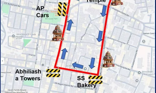 Traffic Restrictions Around Balkampet Temple On Tuesday And Wednesday For Kalyanam