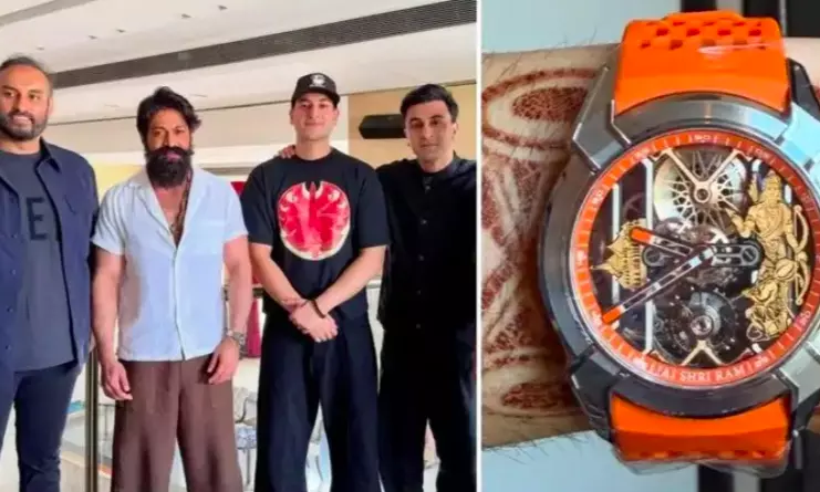 Rishab Rikhiram Flaunts Ram Mandir Watch, Is It Divine Timing? Rishab Rikhiram Flaunts Ram Mandir Watch, Is It Divine Timing?