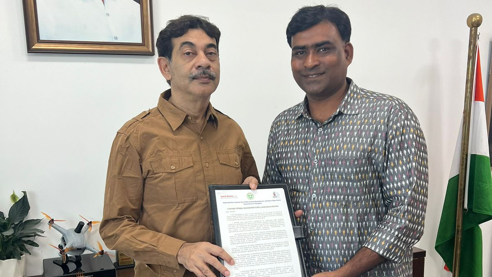 Telangana Recognizes CSSH as Official Sports Medicine Facility for State Athletes