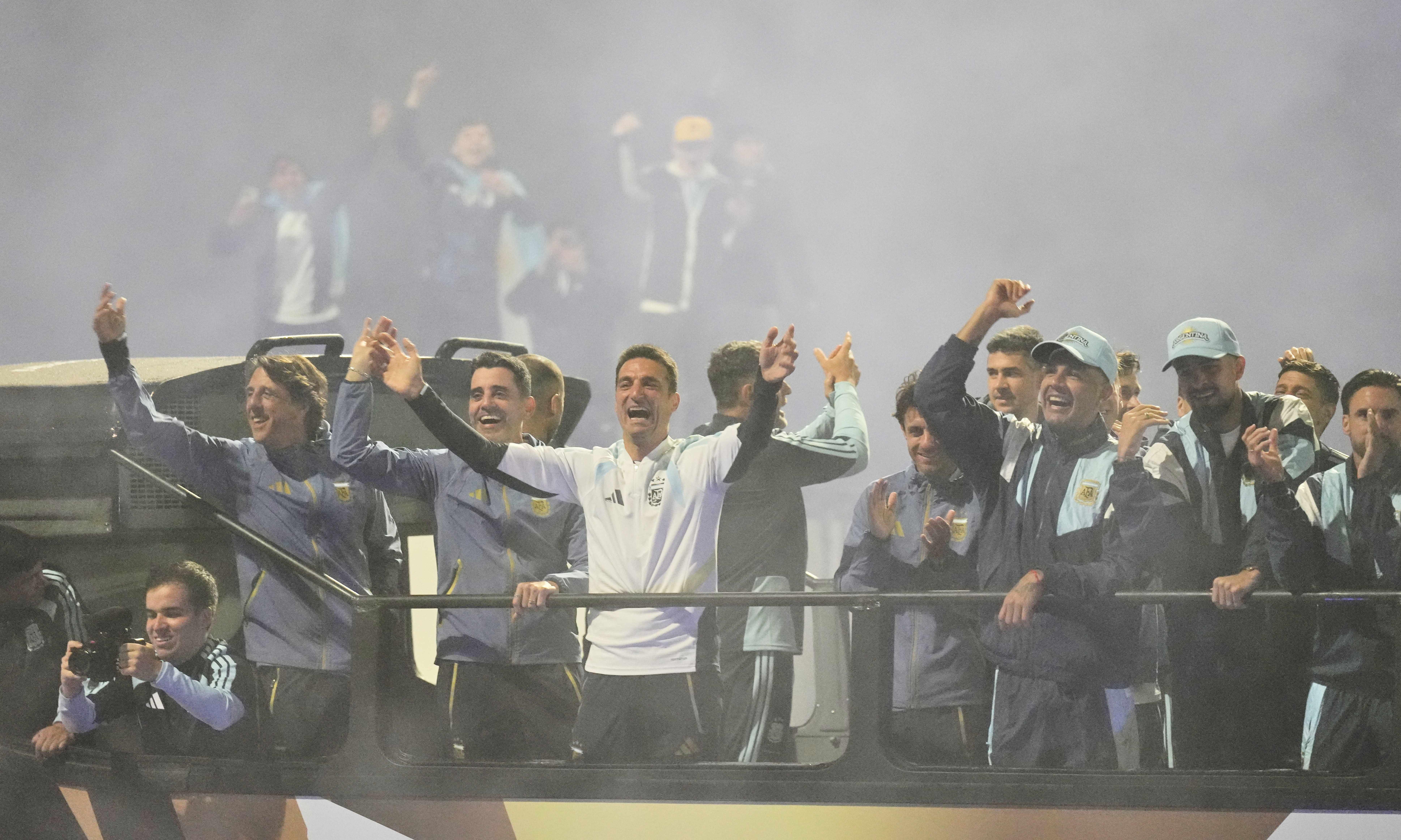 Argentina Squad Returns, Without Messi, After FIFA World Cup Final Loss