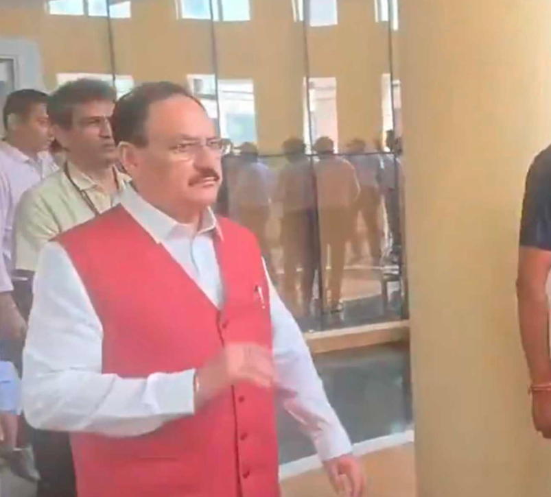 Nadda Visits Injured CJP Protesters at Delhi Hospitals